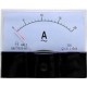 Amper&iacute;metro 44L1-A AC Painel Anal&oacute;gico Ponteiro Amper&iacute;metro Direto 20 A Tamanho: 100 mm x 80 mm - Thumb 1