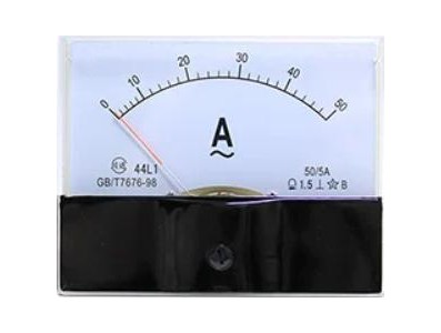 Medidor Amper&iacute;metro AC 44L1-A Ponteiro de painel anal&oacute;gico Amper&iacute;metro 50/5 A Observa&ccedil;&atilde;o: O 50 A acima... - Imagem 1