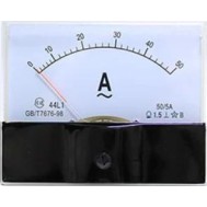 Medidor Amper&iacute;metro AC 44L1-A Ponteiro de painel anal&oacute;gico Amper&iacute;metro 50/5 A Observa&ccedil;&atilde;o: O 50 A acima...