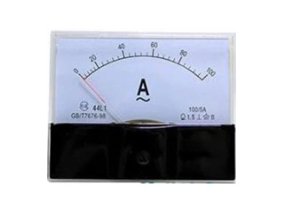 Medidor Amper&iacute;metro AC 44L1-A Ponteiro de painel anal&oacute;gico Amper&iacute;metro 100/5 A Observa&ccedil;&atilde;o: O 100 A acima... - Imagem 1
