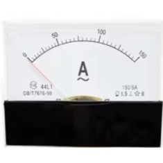 Medidor Amper&iacute;metro AC 44L1-A Ponteiro de painel anal&oacute;gico Amper&iacute;metro 150/5 A Observa&ccedil;&atilde;o: O 150 A acima...