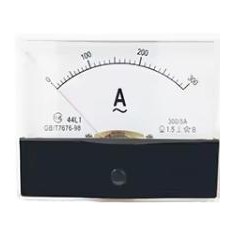 Medidor Amper&iacute;metro AC 44L1-A Ponteiro de painel anal&oacute;gico Amper&iacute;metro 300/5 A Observa&ccedil;&atilde;o: O 300 A acima...