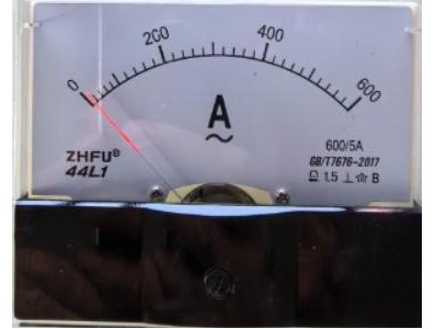 Medidor Amper&iacute;metro AC 44L1-A Ponteiro de painel anal&oacute;gico Amper&iacute;metro 600/5 A Observa&ccedil;&atilde;o: O 600 A acima... - Imagem 1
