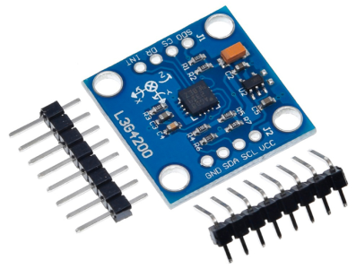 M&oacute;dulo Girosc&oacute;pio Digital GY-50 L3G4200D, 3 Eixos, Velocidade Angular - Imagem 1