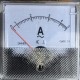 Medidor DH-80 AC Amper&iacute;metro Ponteiro AC0-5 A Tamanho: 82*82 mm - Thumb 1