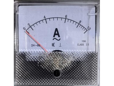 Medidor DH-80 AC Amper&iacute;metro Ponteiro AC0-15 A Tamanho: 82*82 mm - Imagem 1