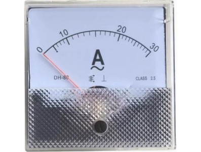 Medidor DH-80 AC Amper&iacute;metro Ponteiro AC0-30 A Tamanho: 82*82 mm - Imagem 1