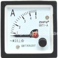 Medidor 99T1-A AC Amper&iacute;metro Ponteiro Direto 0-5 A Tamanho: 48*48 mm