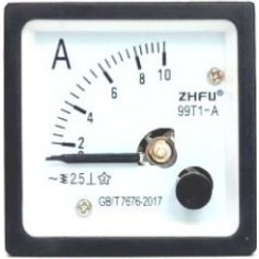 Medidor 99T1-A AC Amper&iacute;metro Ponteiro Direto 0-10 A Tamanho: 48*48 mm