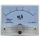 Amper&iacute;metro 69C9-V DC Mili 0-5mA Tamanho: 80*64 mm - Thumb 1