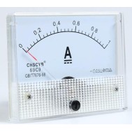 Amper&iacute;metro 69C9-V DC 0-1 A Tamanho: 80*64 mm