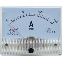 Amper&iacute;metro 69C9-V DC 0-150 A Tamanho: 80*64 mm