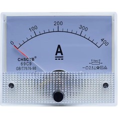 Amper&iacute;metro 69C9-V DC 0-400 A Tamanho: 80*64 mm