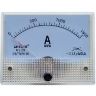 Amper&iacute;metro DC 69C9-V 0-1500 A Tamanho: 80*64 mm
