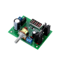 M&oacute;dulo conversor DC buck step down com regulador de tens&atilde;o LM317 e volt&iacute;metro LED 5V/12V