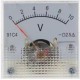 Volt&iacute;metro 91C4-V Ponteiro DC 0-10 V Tamanho:45x45 mm - Thumb 1