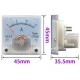 Medidor 91C4-A Ponteiro Amper&iacute;metro DC 0-15 A/75mV Observa&ccedil;&atilde;o: O de 15 A acima precisa ser usado com um... - Thumb 1