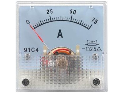 Medidor 91C4-A Ponteiro Amper&iacute;metro DC 0-100 A/75mV Observa&ccedil;&atilde;o: O de 100 A acima precisa ser usado com um... - Imagem 1