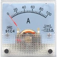 Medidor 91C4-A Ponteiro Amper&iacute;metro DC 0-150 A/75mV Observa&ccedil;&atilde;o: O de 150 A acima precisa ser usado com um...
