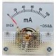 Amper&iacute;metro Ponteiro 91C4-mA DC 100mA Tamanho 45x45 mm - Thumb 1