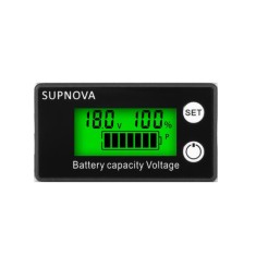 Bateria Indicador de capacidade da DC8 V-100 V chumbo &aacute;cido l&iacute;tio lifepo4 volt&iacute;metro medidor de tens&atilde;o...