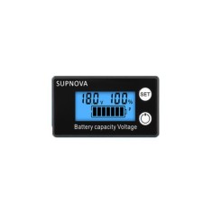 Bateria Indicador de capacidade da DC8 V-100 V chumbo &aacute;cido l&iacute;tio lifepo4 volt&iacute;metro medidor de tens&atilde;o...