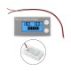 Bateria Indicador de capacidade da DC 8 V-100 V LCD digital Volt&iacute;metro Medidor de eletricidade azul - Thumb 1