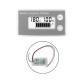 Bateria Indicador de capacidade da DC 8 V-100 V LCD digital Volt&iacute;metro Medidor de eletricidade Tela branca... - Thumb 1