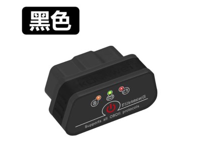 KONNWEI KW901 OBD2 scanner Bluetooth 5.0 Ferramenta de diagn&oacute;stico de carro para Android iOS preto - Imagem 1