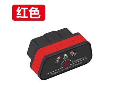 KONNWEI KW901 OBD2 scanner Bluetooth 5.0 Ferramenta de diagn&oacute;stico de carro para Android iOS Vermelho - Imagem 1