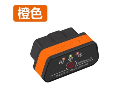 KONNWEI KW901 OBD2 scanner Bluetooth 5.0 ferramenta de diagn&oacute;stico de carro para Android iOS laranja - Imagem 1