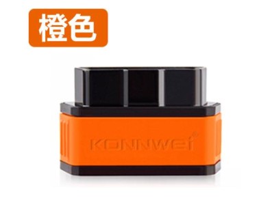 KONNWEI KW903 OBD2 scanner Bluetooth 5.0 Ferramenta de diagn&oacute;stico de carro para Android iOS laranja - Imagem 1