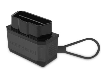 KONNWEI KW906 OBD2 scanner Bluetooth 5.0 Ferramenta de diagn&oacute;stico de carro para Android iOS preto - Imagem 1