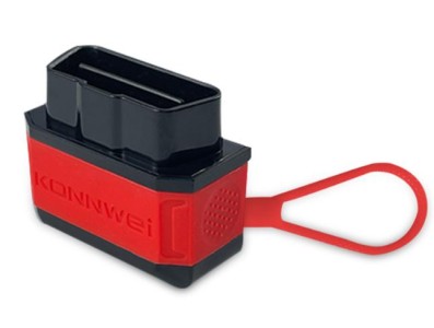 KONNWEI KW906 OBD2 scanner Bluetooth 5.0 Ferramenta de diagn&oacute;stico de carro para Android iOS Vermelho - Imagem 1