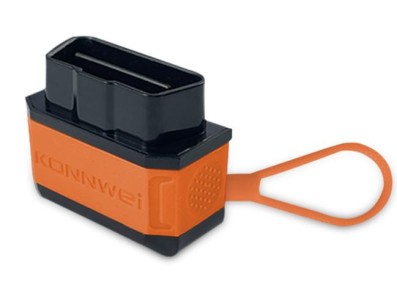 KONNWEI KW906 OBD2 scanner Bluetooth 5.0 ferramenta de diagn&oacute;stico de carro para Android iOS laranja - Imagem 1
