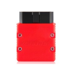 KONNWEI KW902 Bluetooth 5.0 Auto scanner OBD2 ferramenta de diagn&oacute;stico de carro para Android iOS vermelho