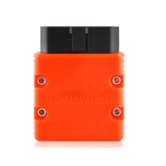 KONNWEI KW902 Bluetooth 5.0 Auto scanner OBD2 ferramenta de diagn&oacute;stico de carro para Android iOS laranja