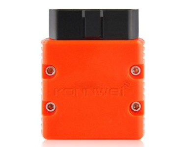 KONNWEI KW902 Bluetooth 5.0 Auto scanner OBD2 ferramenta de diagn&oacute;stico de carro para Android iOS laranja - Imagem 1