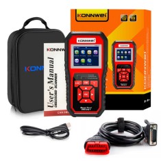 Konnwei kw850 carro obd2 scanner profissional ferramenta de diagn&oacute;stico autom&aacute;tico vermelho