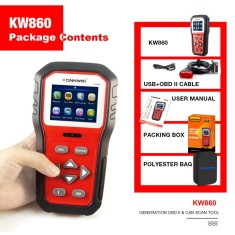Ferramenta de diagn&oacute;stico OBD2 para carro KONNWEI KW860
