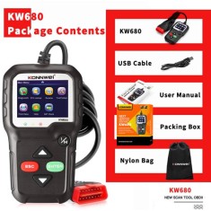 Ferramenta de diagn&oacute;stico KONNWEI KW680 OBD2