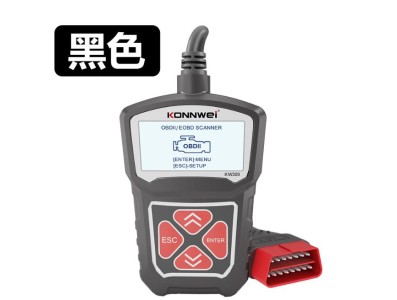 Ferramenta de diagn&oacute;stico de falhas OBD2 para carro KONNWEI KW309 preta - Imagem 1