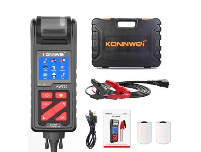 Bateria KONNWEI KW720 6V12V24 V Testador Analisador de Carga Ferramenta de Teste de Arranque dentro da Bateria - Imagem 1