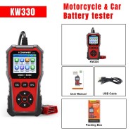 Bateria Verificador da do motor do varredor da falha do carro OBD2 de KONNWEI KW330