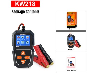 Bateria Testador de de motocicleta de carro KONNWEI KW218 6V12 V - Imagem 1