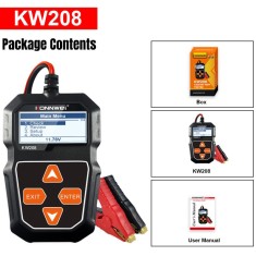 Bateria KONNWEI KW208 12 V Monitor de de carro testador profissional de bateria de carro