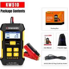 Carregador de bateria Testador de bateria KONNWEI KW510 12 V + 12 V 5 A + ferramenta de reparo de pulso de...