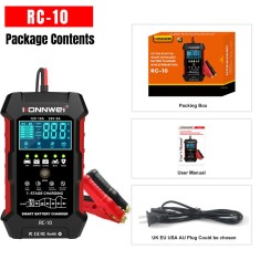 Carregador de bateria KONNWEI RC-10 12 V 10 A/24 V 5 A Ferramenta de reparo de pulso de autom&aacute;tico...