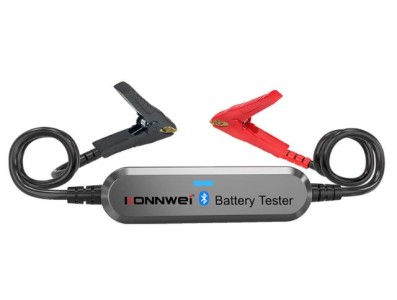 Bateria KONNWEI BK100 Bluetooth 5.0 Testador de para motocicleta e carro 6 V 12 V prata - Imagem 1