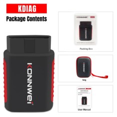 KONNWEI KDIAG Auto scanner Redefinir SAS EPB Servi&ccedil;o ECU Programador OBD2 Ferramenta de diagn&oacute;stico de carro